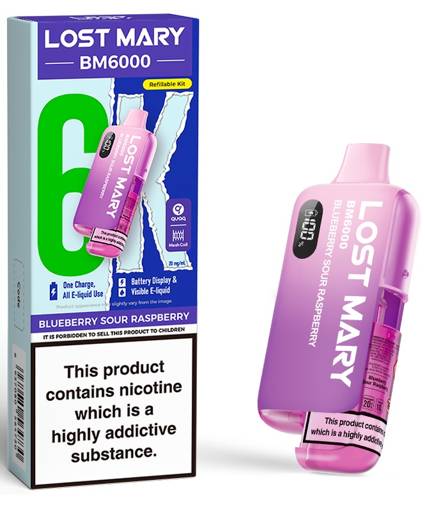 Lost Mary BM6000 Juicy Peach Vape Kit