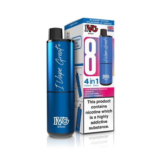 ivg 2400 fizzy cherry IVG Pro 12 Fizzy Cherry x5 main image 1