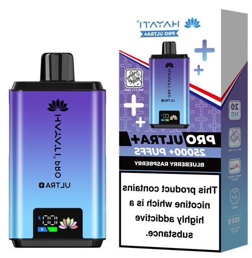 Hayati Pro Ultra Plus 25k Blueberry Raspberry Device | FREESMO smoke-free  products, free shipping!