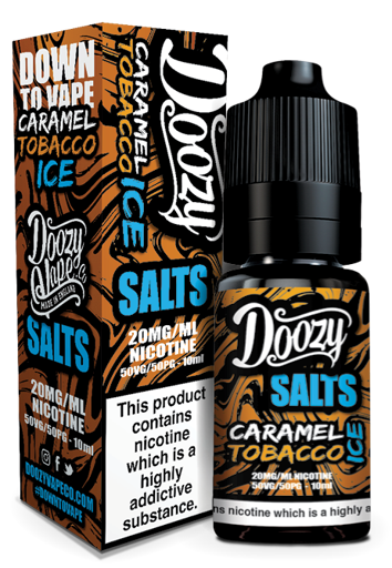 doozy caramel tobacco Doozy Caramel Tobacco Ice 20mg Nic Salt