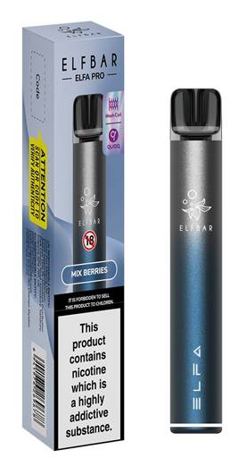 Elf Bar Elfa Pro Black Prefilled Pod Kit