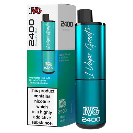 elf bar vape uk CRYSTAL-TB 600 Disposable Vape Triple Menthol 600 Puffs 2ml 20mg/ml