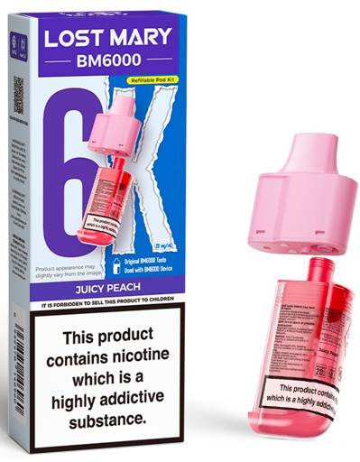 Lost Mary BM6000 Miami Mint Vape Kit