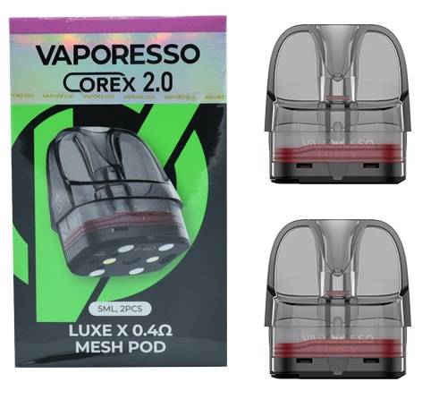 Vaporesso Luxe X Corex 0.4 Ohm Pods 2pk | FREESMO smoke-free products, free  shipping!