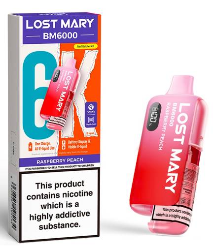 Lost Mary BM6000 Strawberry Watermelon Vape Kit