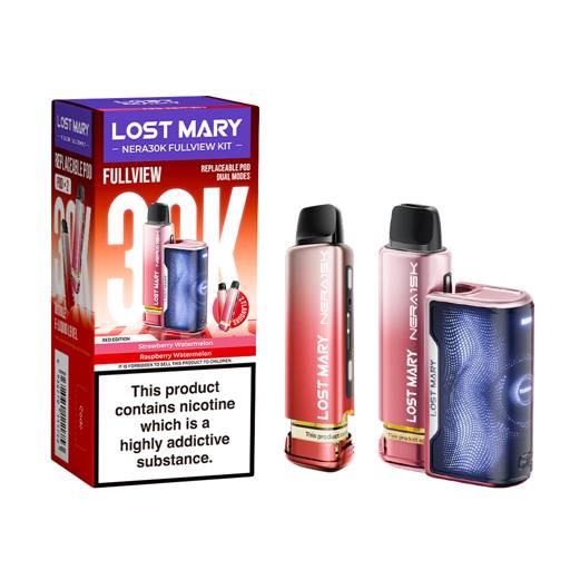 lost mary nera red edition Lost Mary NERA Fullview 70K Disposable Kit