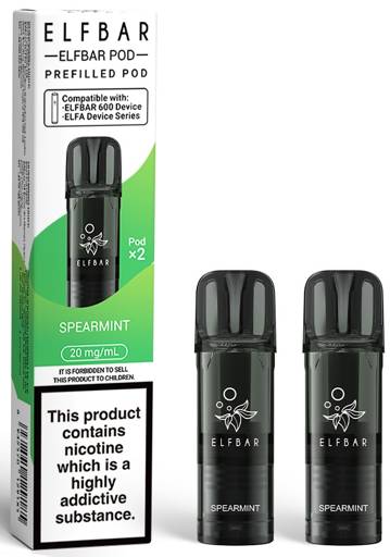 elfbar 600 spearmint Elf Bar Pods elf bar sorten liste Elfbar - MAX Pod tappo Flavor:Cranberry