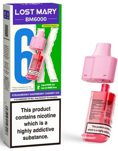 Lost Mary BM6000 Blueberry Sour Raspberry Vape Kit | FREESMO smoke-free  products, free shipping!