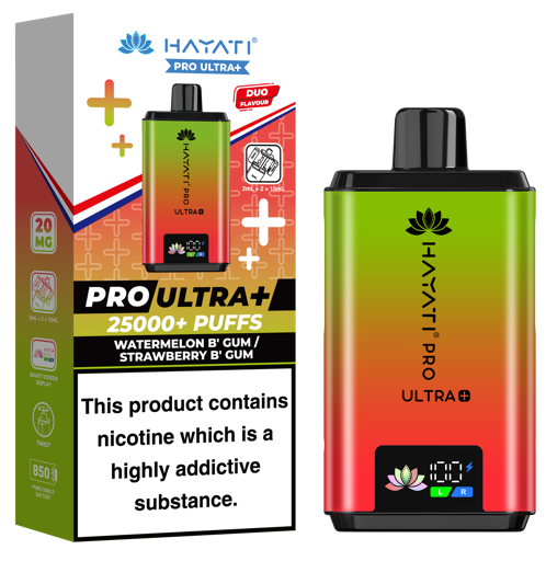 hayati pro ultra strawberry raspberry ice IVG Air 4 in 1 Pod Kit main image 0