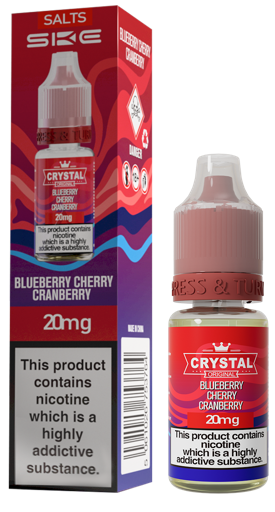 ske crystal vape blueberry cherry cranberry Blueberry Cherry Cranberry 20mg Ske Nic Salts