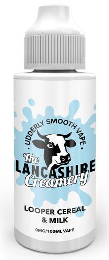 Looper Cereal Milk Vape | Lancashire Creamery 100ml | FREESMO smoke-free  products, free shipping!