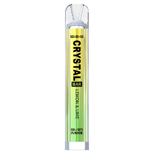SKE Crystal Bar 600 Lemon Lime Disposable | FREESMO smoke-free products,  free shipping!